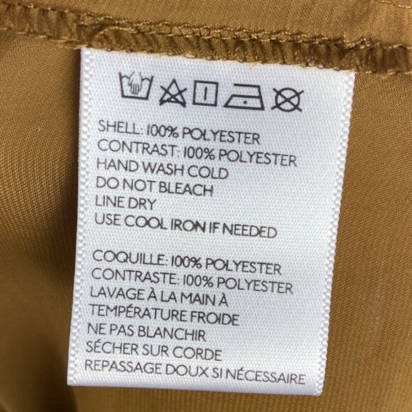 Urban Outfitters 90s Retro Brown High Low Dress Size Small Sparkle Fade Bohemian - Picture 7 of 8